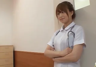 Akiho Yoshizawa Asian insane nurse has hookup in polyclinic